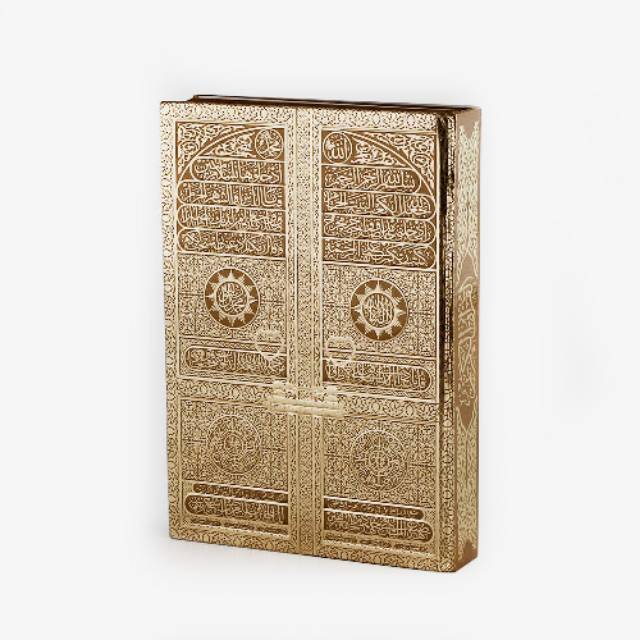 Al-Quran Emas Pintu Kabah Light Gold :