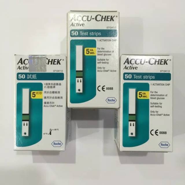 Strip Accu Chek Active