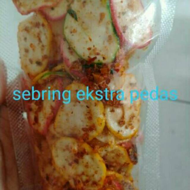 

Sebring seblak kering daun jeruk pedas