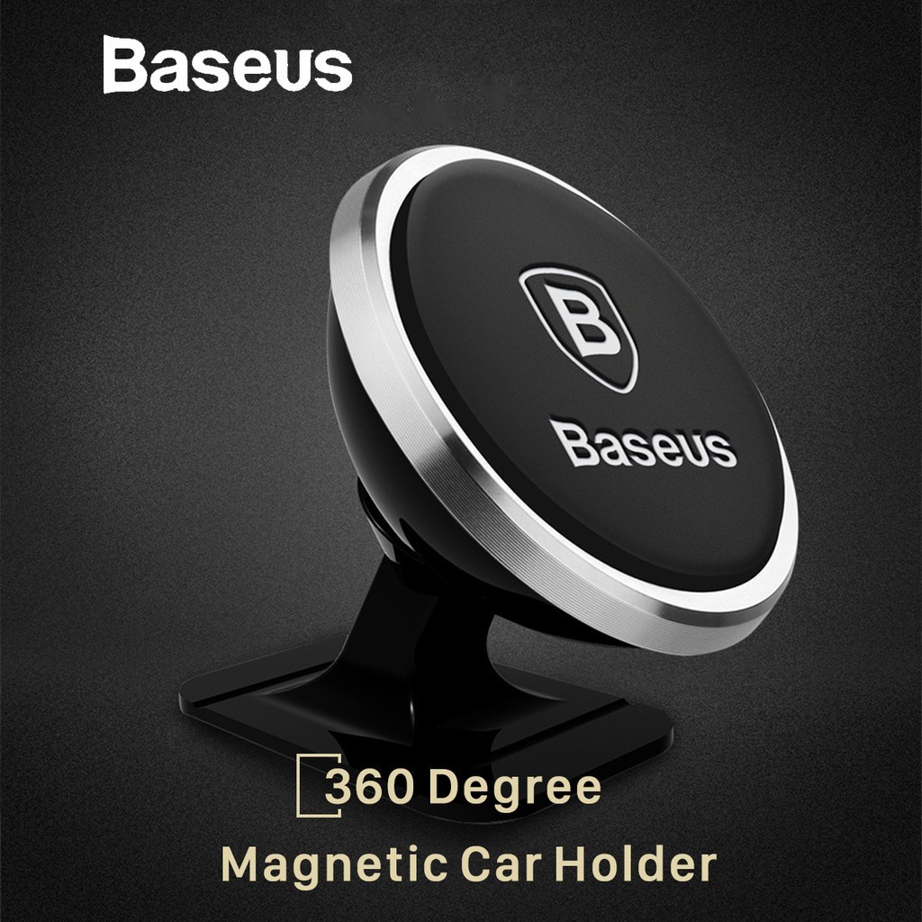 Baseus 360 Degree Rotation Universal Magnetic Car Holder (Paste Type)