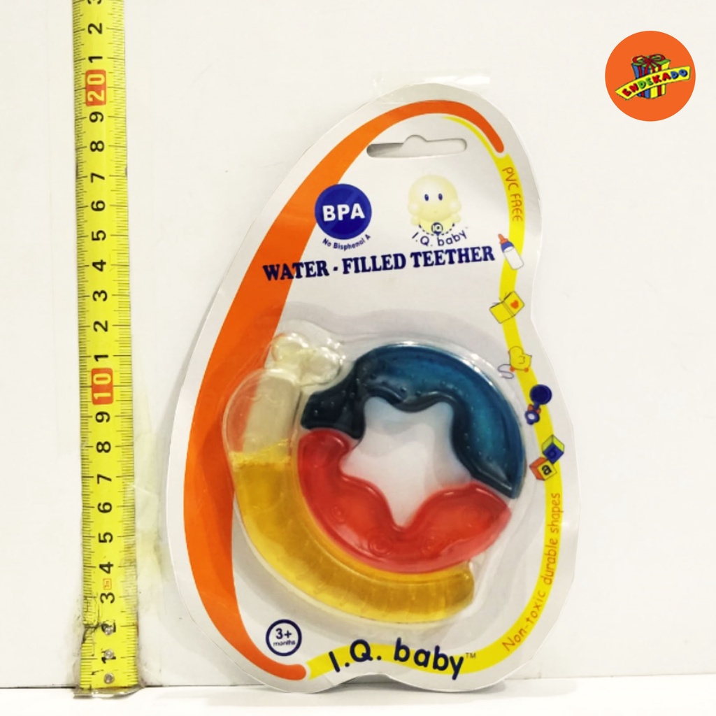 Gigitan Bayi I.Q Baby Water Filled Teether Baseball/Butterfly