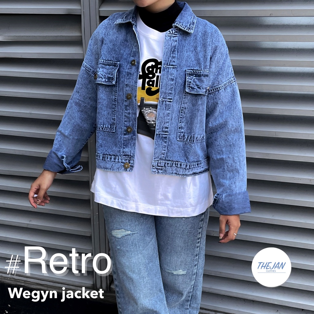 (ORIGINAL) Oversize wegyn jacket jeans by Genijeans