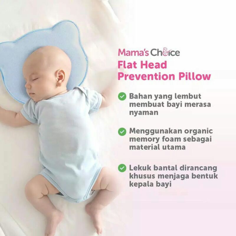 bantal memory foam bayi