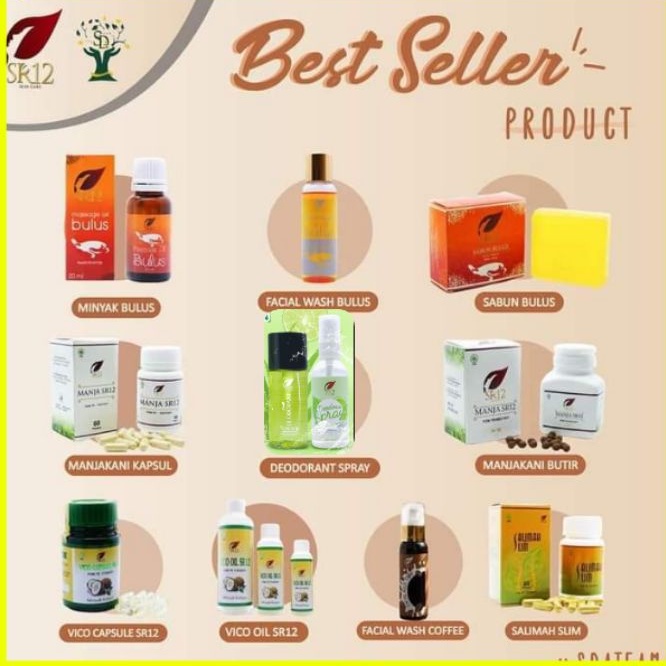 BEST SELLER SR12 DEODORANT SPRAY SR12 dan PREMIUM | HERBAL ALAMI AMPUH PENGHILANG BAU BADAN | KETIAK BPOM SR12