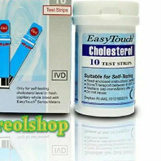 ❆ Easy Touch Strip Cholestrol ( Kolesterol )/ Strip EasyTouch Kolesterol / Srip Easy Touch Cholestro