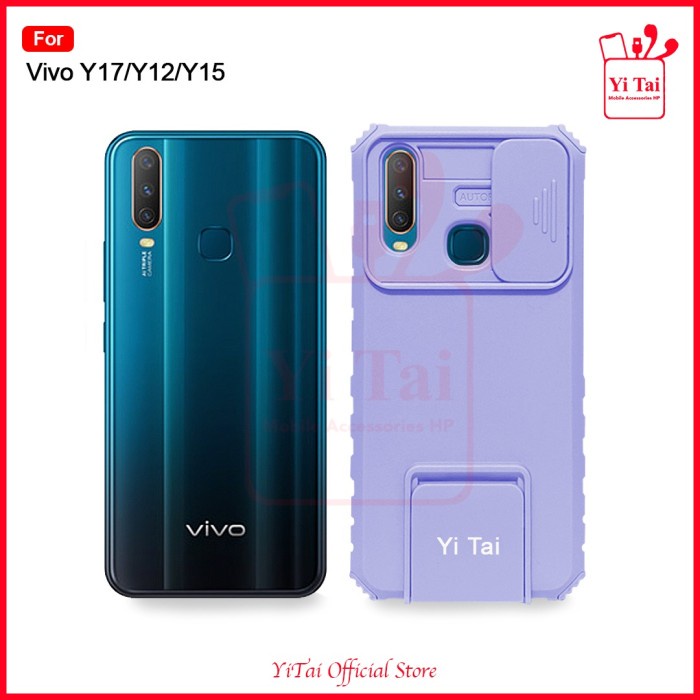 CASE ARMOR SLIDE CAMERA YI TAI VIVO Y17 Y15 Y12 Y12i
