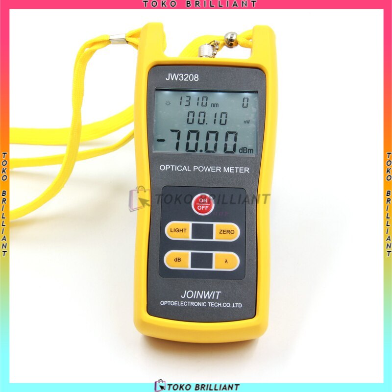 [BISA COD] OPTICAL POWER METER JOINWIT JW3208C MURAHH Fiber Optik Tester FO Konektor SC FC ST LC