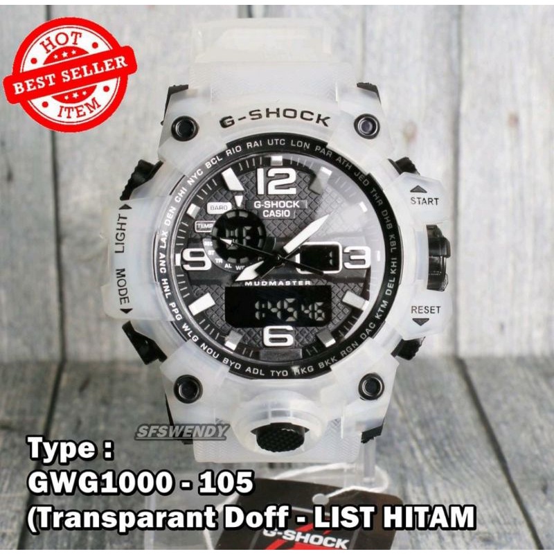 Jam Tangan Gwg1000 Transparan Jam Tangan_G_Shock_Jam Tangan Anti Air Jam Tangan Pria Sporty Kasual