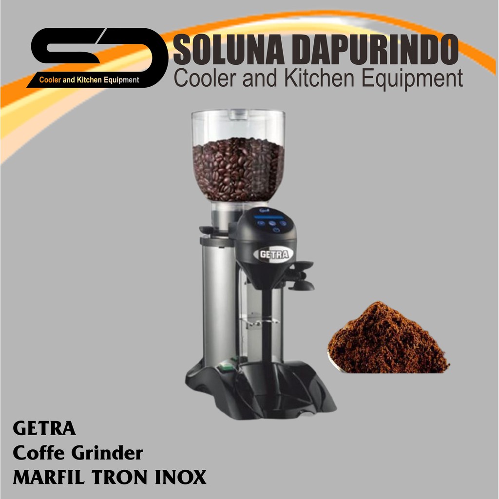 GETRA Coffee Grinder MARFIL TRON INOX / Mesin Penggiling Biji kopi / MARFILTRONINOX
