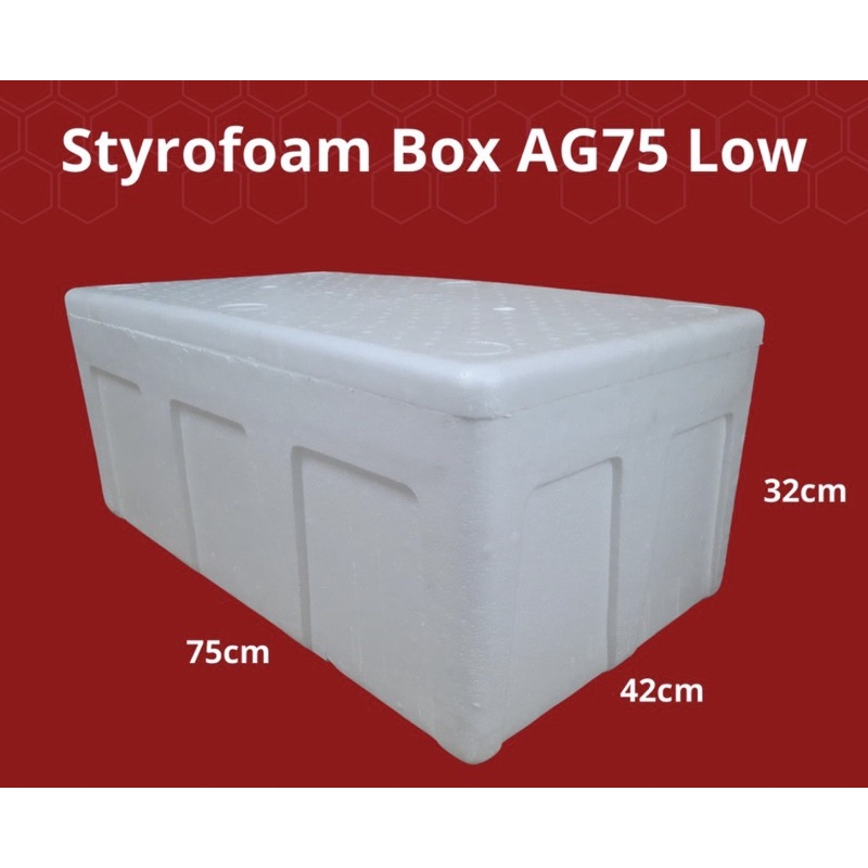 Styrofoam Box Bekas Ikan / Hewan / KONDISI BAGUS