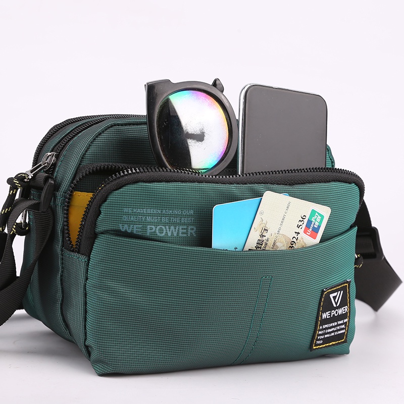 HAOSHUAI 5809 Tas Selempang Pria Sling Bag Pria Waist Bag Pria Waterproof WATCHKITE WKOS