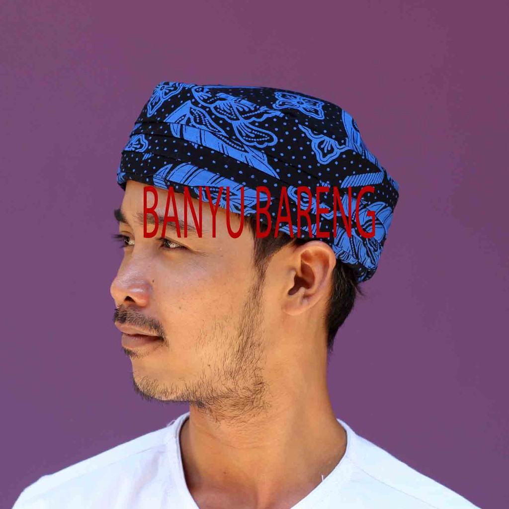 Iket Sunda Candra Sumirat Baduy Kanekes Blangkon Sunda Premium Baduy