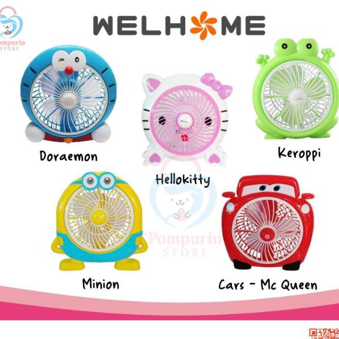 KIPAS ANGIN KARAKTER WELHOME