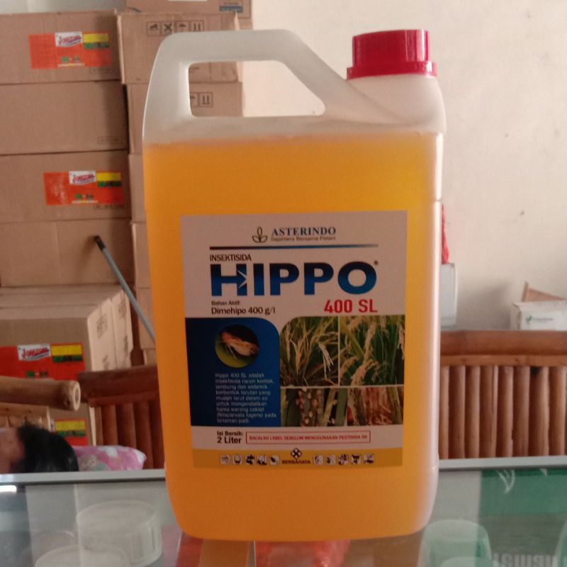 INSEKTISIDA HIPPO 400 SL kemasan 2 liter dan 500ml ORIGINAL OBAT RACUN PEMBASMI HAMA