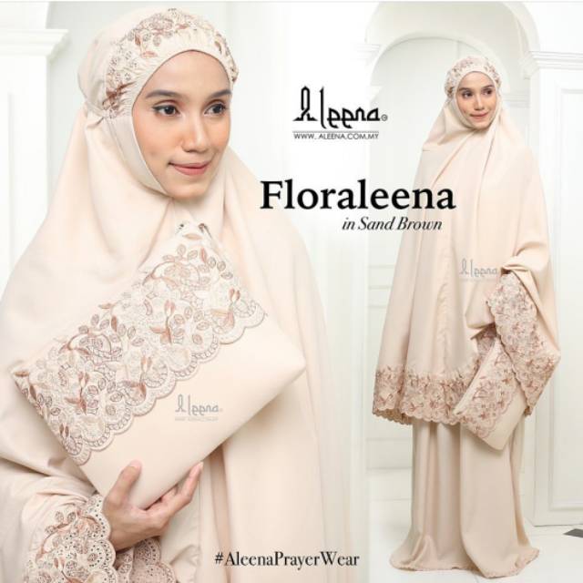 Mukena Khadijah couple bordir warna