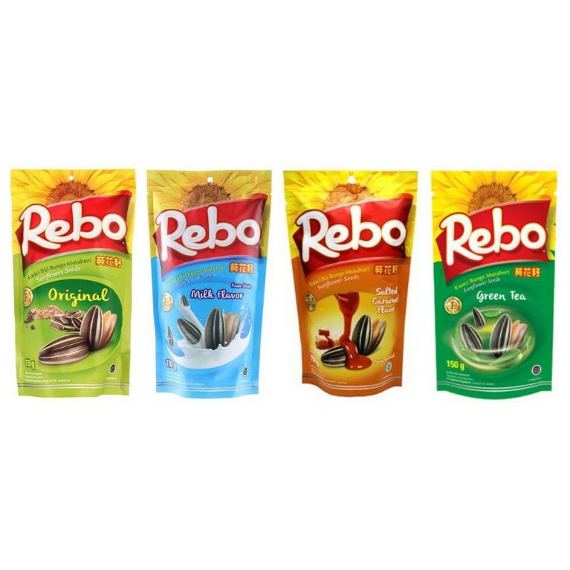 Jual Kuaci Rebo Kuaci Fuzo Rasa Original Milk Green Tea Caramel Kopi