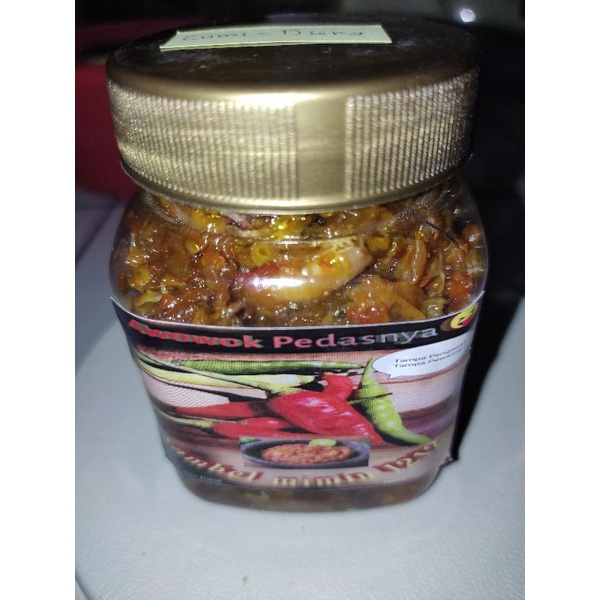 

Sambel Cumi Asin 200gram