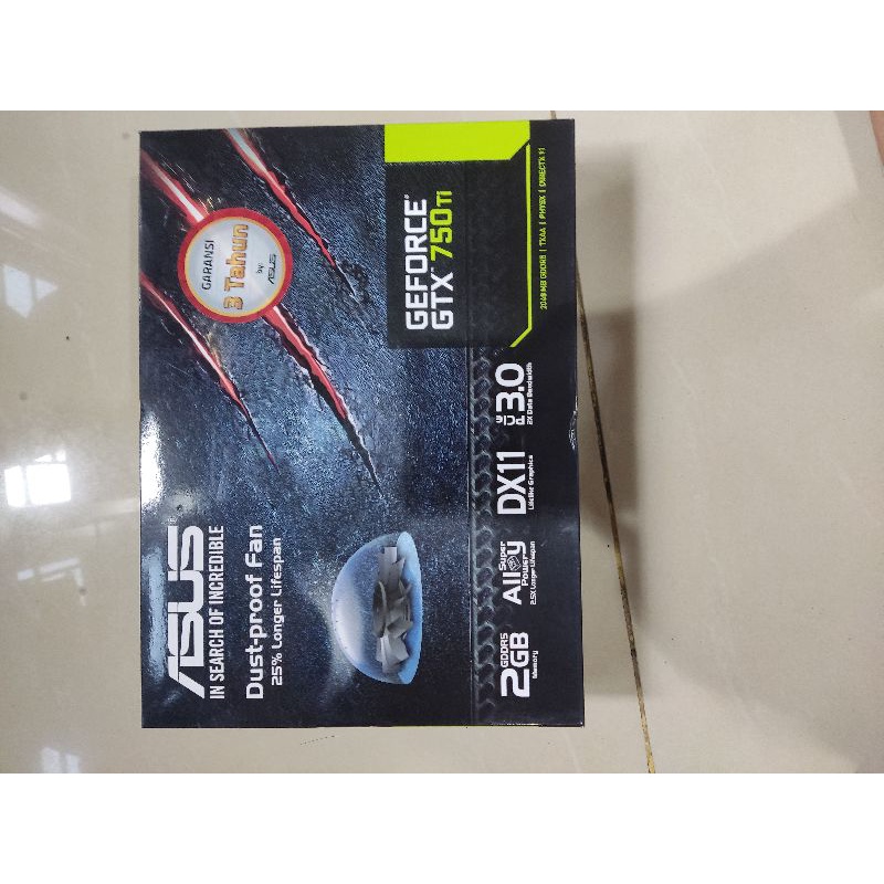 GTX 750 ti 2gb merek Asus