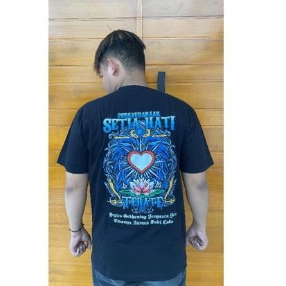 "BDR.25Au22n" KAOS PSHT HATI BERSINAR DISTRO FIGHTER