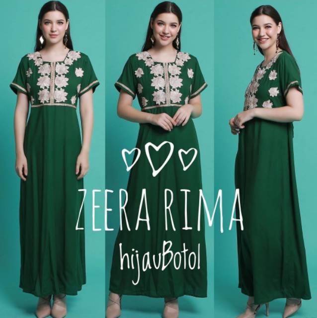 Daster arab Dress ZEERA RIMA Original Label