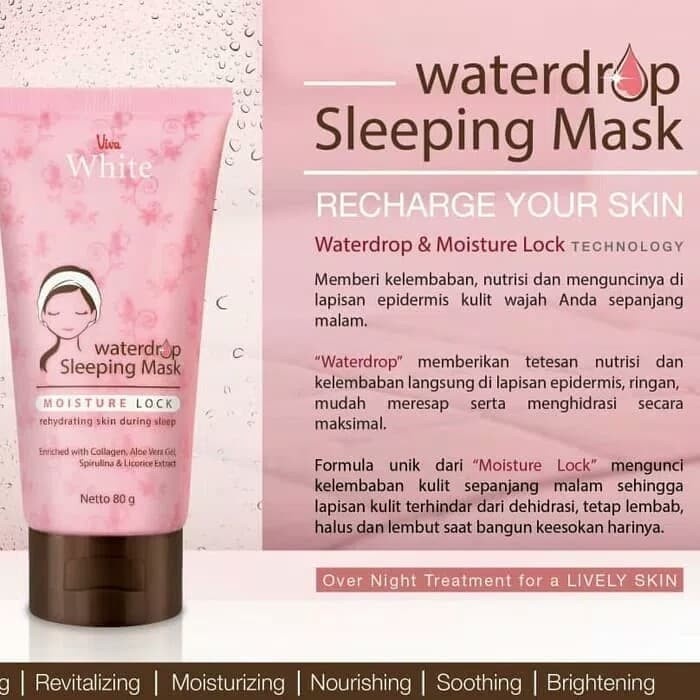 VIVA Waterdrop Sleeping Mask Netto 80g