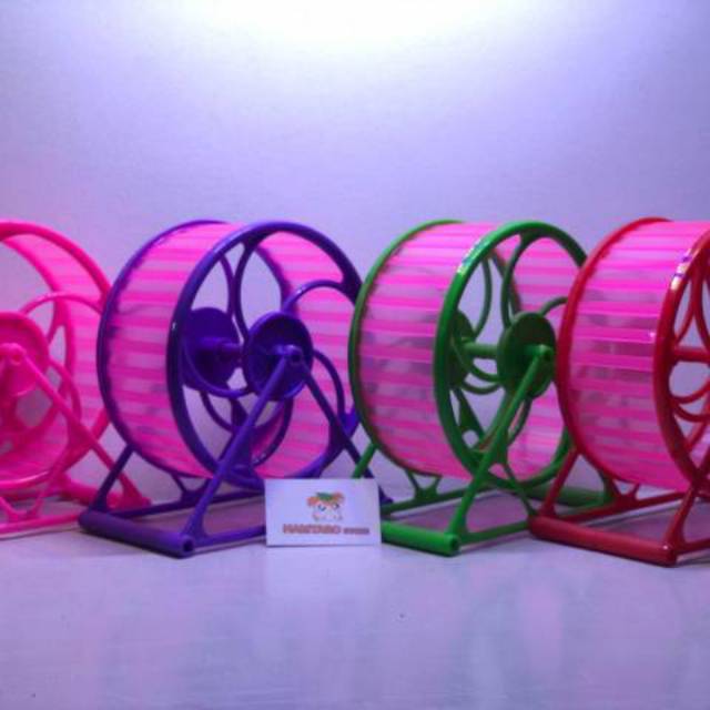 roda hamster jogging wheel hamster kincir warna warni