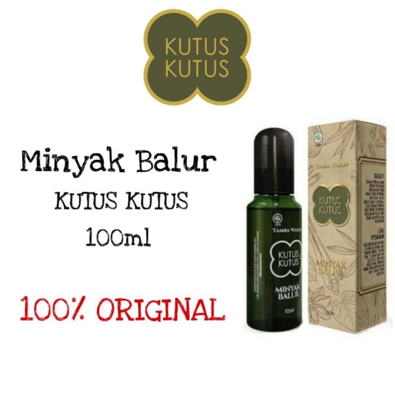 Minyak Balur Bali Kutus Kutus Original 100ML