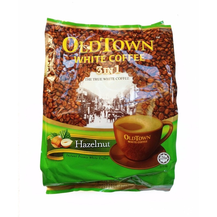 

OLD TOWN WHITE COFFEE 3 IN 1 HAZELNUT