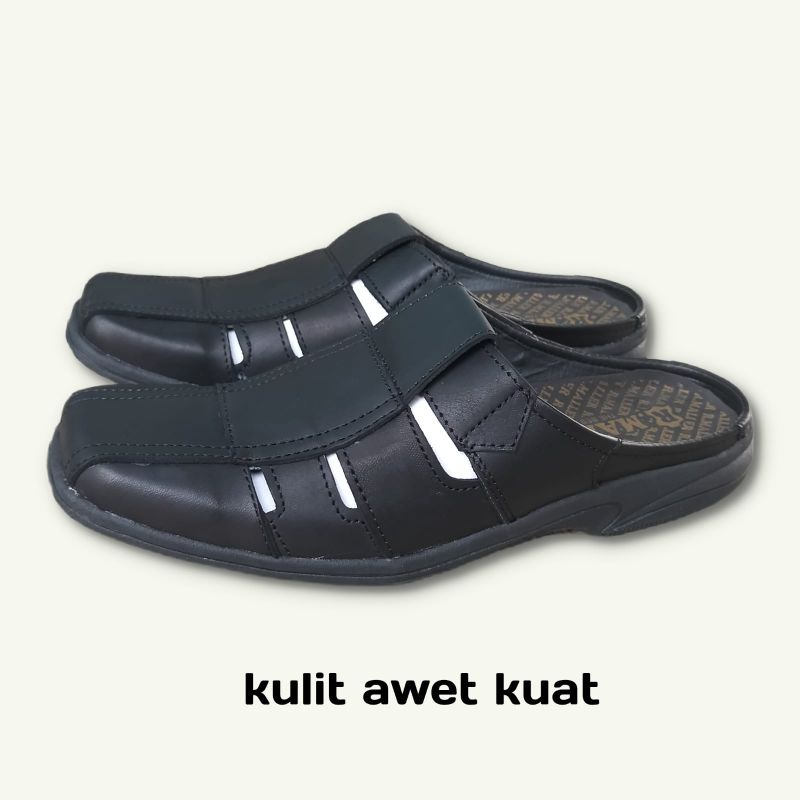 sepatu sandal pria/ selop kulit pria/ sandal sepatu santai