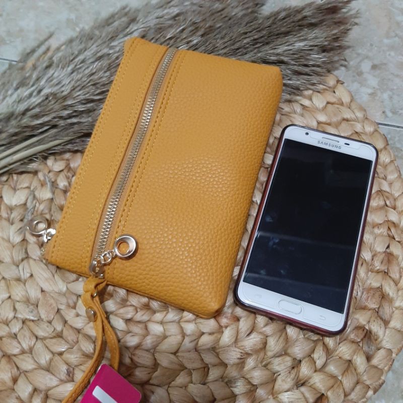 Dompet Wanita Silvi Terbaru 2021 Papirut Kulit Jeruk Premium Sintetis Imfort Kekinian Bisa COD-8