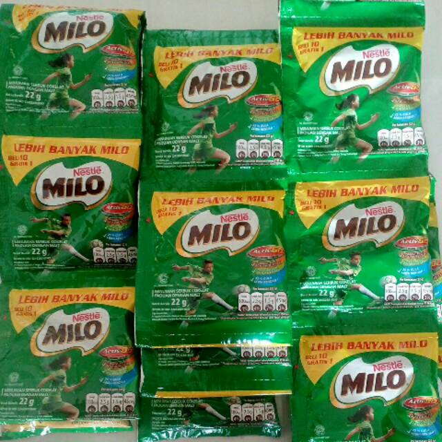 

Susu milo bubuk active go