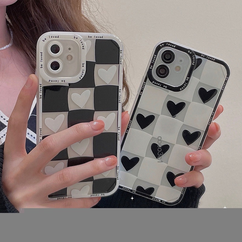 Soft case Silikon TPU Motif Hati Untuk iphone 13 12 11 Pro Max XS XR 8plus 12pro12pro Max 7 8 Plus X XS XR XSMAX