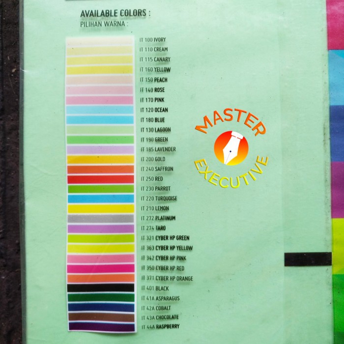 [Rim] Sinar Dunia SiDu Color Kertas A4 80 gsm Warna Green IT 190