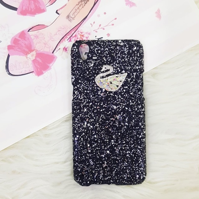 Glitter Case Swan Oppo F3 Oppo F1s F9 F5