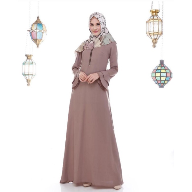 PREMIUM PLAIN HARA DRESS HEAVEN LIGHT BY ZERINA BANU