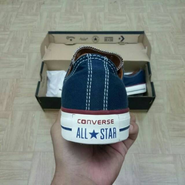 Sepatu Converse CT Classic Premium Navy Sneakers Pria Wanita