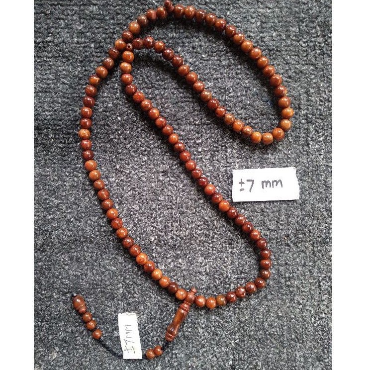 tasbih kokka bulat ± 7 mm ( 7mm ) 99 butir