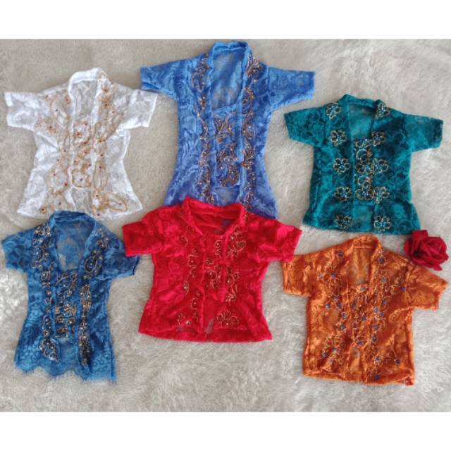 Kebaya payet anak