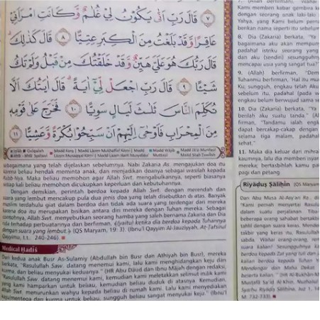 Al Quran Terjemah Saku Denim MAQDIS YUSUF penerbit CORDOBA Ukuran A6 REGULER