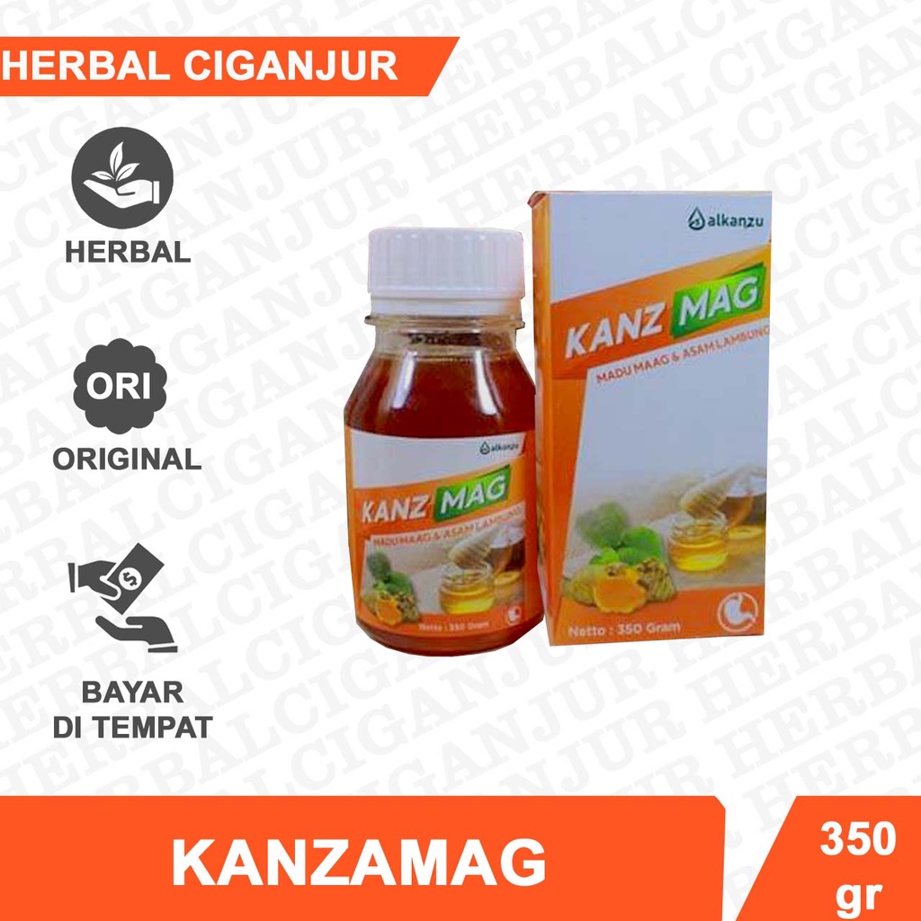 Kanzmag Madu maag dan asam lambung  Isi 350 gr