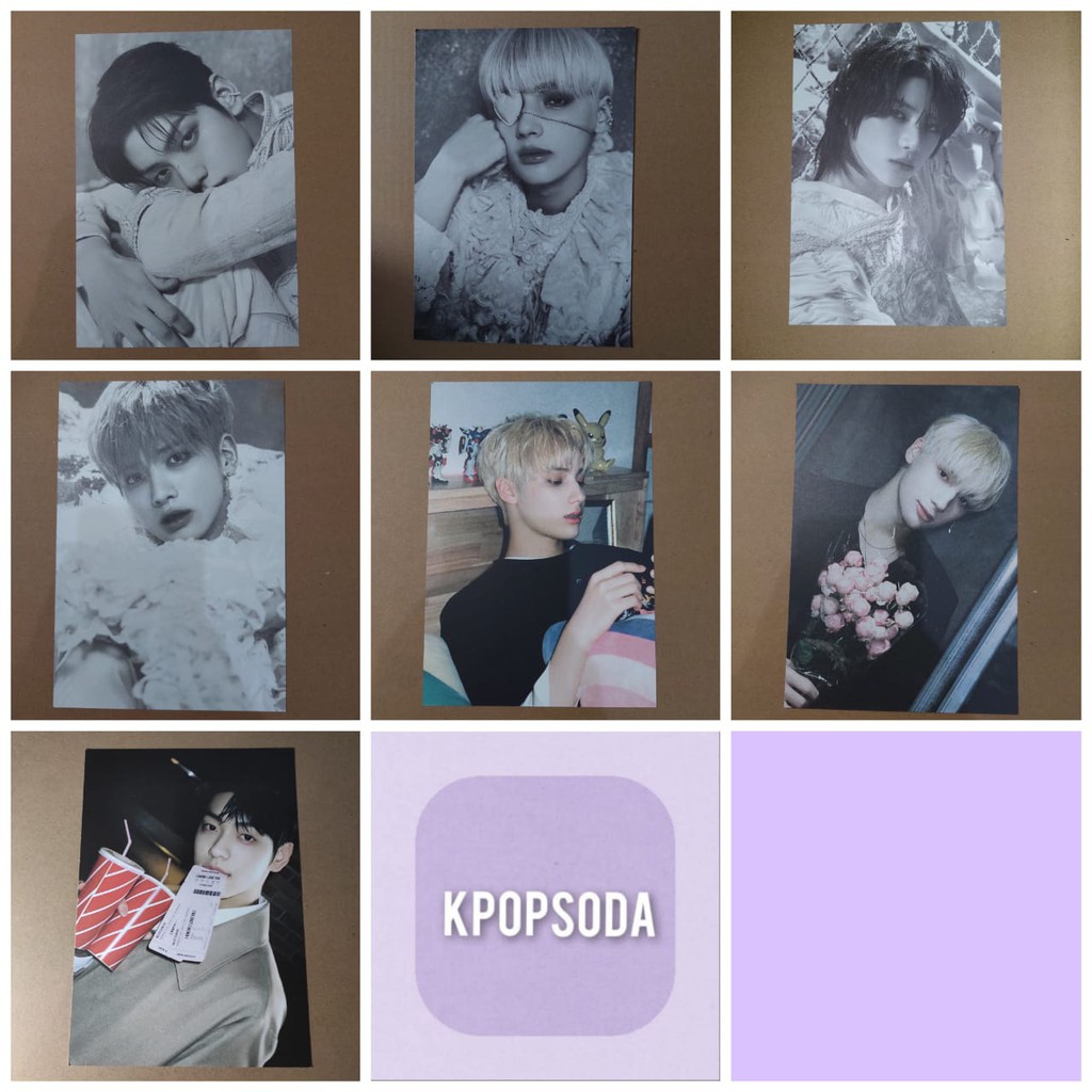 [SALE] OFFICIAL POSTCARD TXT THE FREEZE CHAPTER CHAOS YEONJUN KAI WORLD BOY YOU