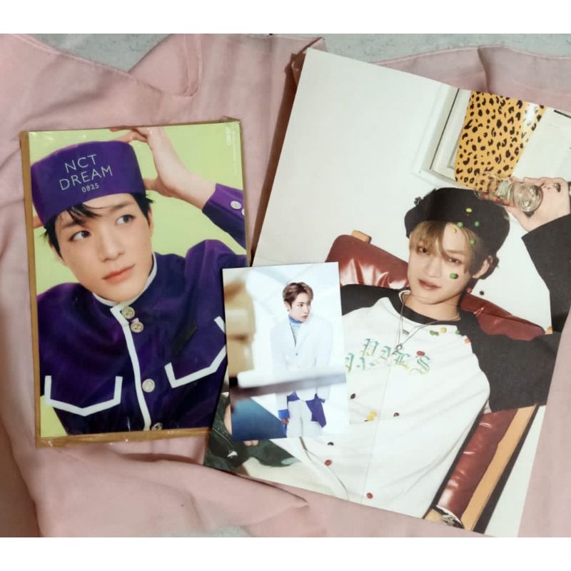postcard Jeno benefict, postcard renjun, postcard chenle