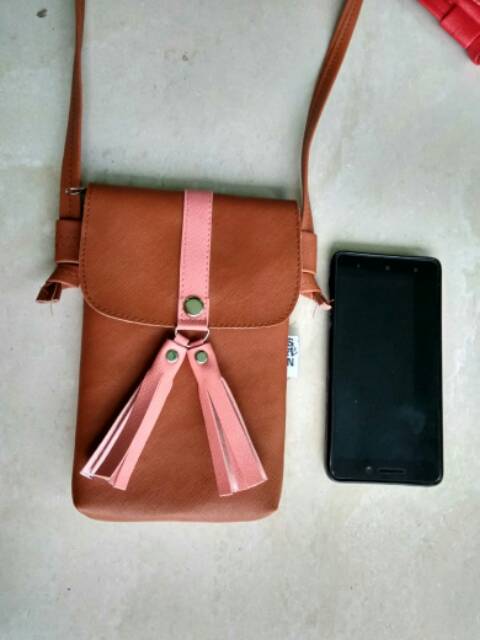 Grosir tas hp/Slingbag hp / selempang handphone/ tas kecil murahji