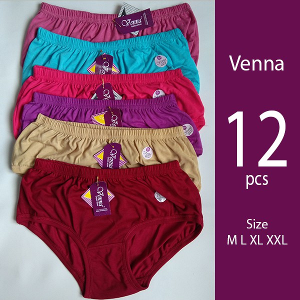 [ 12 PCS ] Celana Dalam Wanita  | Womens Underwear [Size L XL XXL] ART CLASIC