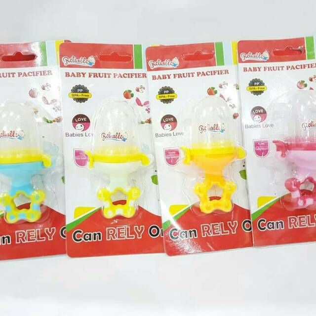 Reliable Dot Buah / Baby Fruit Pacifier