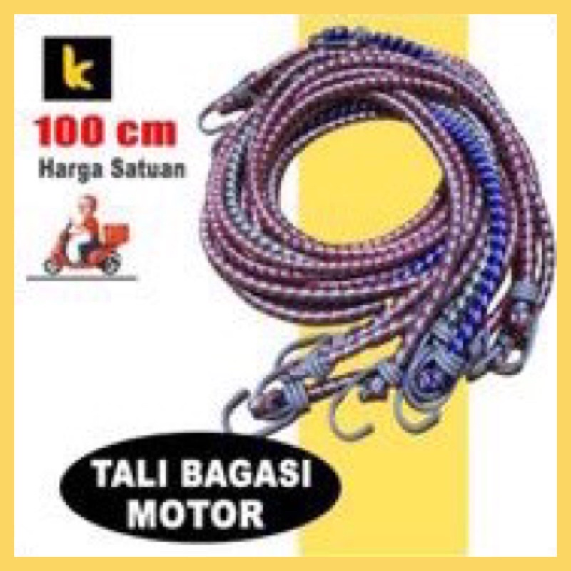 Tali ikat barang bagasi Motor Berkulitas 100 cm