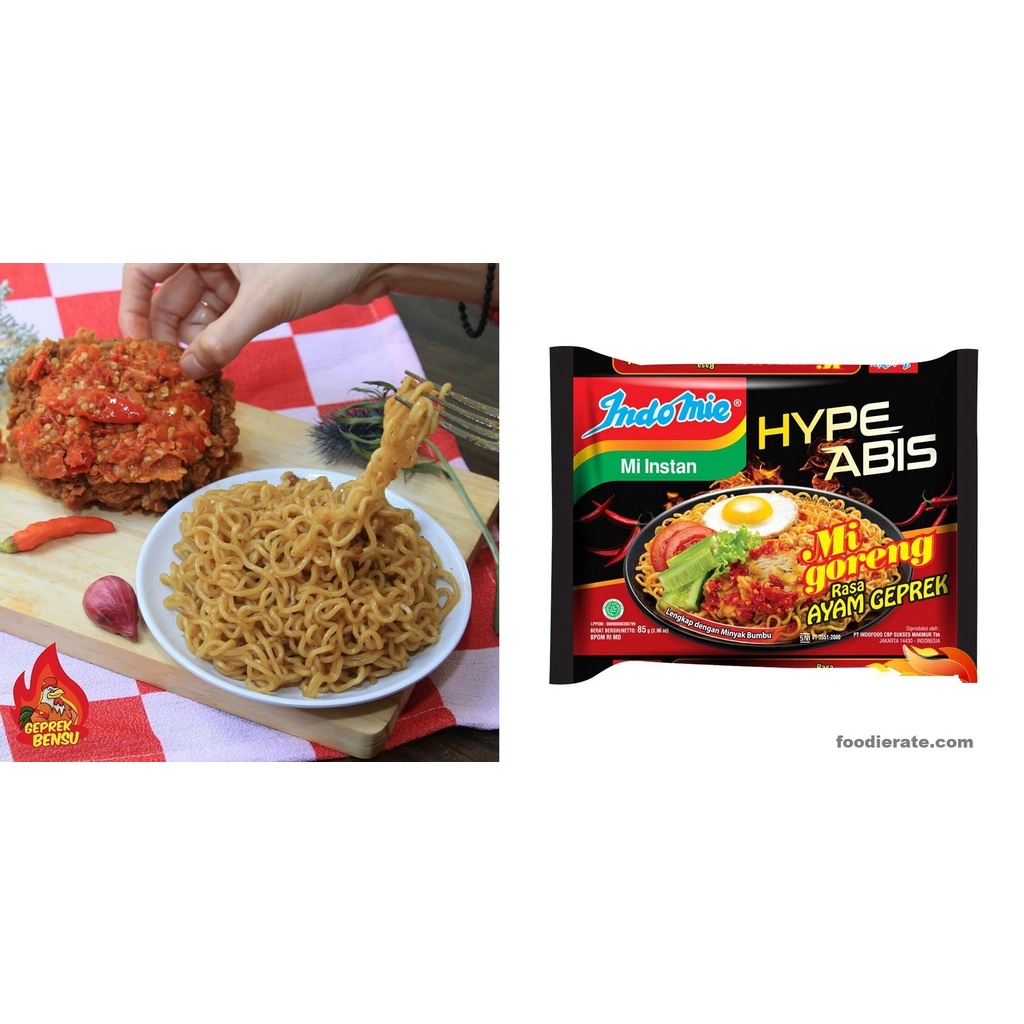 Indomie Mi Instan Goreng Ayam Geprek 85G