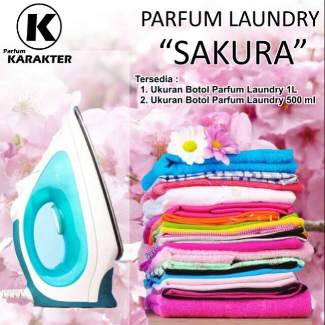 PROMO PARFUM LAUNDRY / PEWANGI PAKAIAN - AROMA SAKURA BEST SELLER