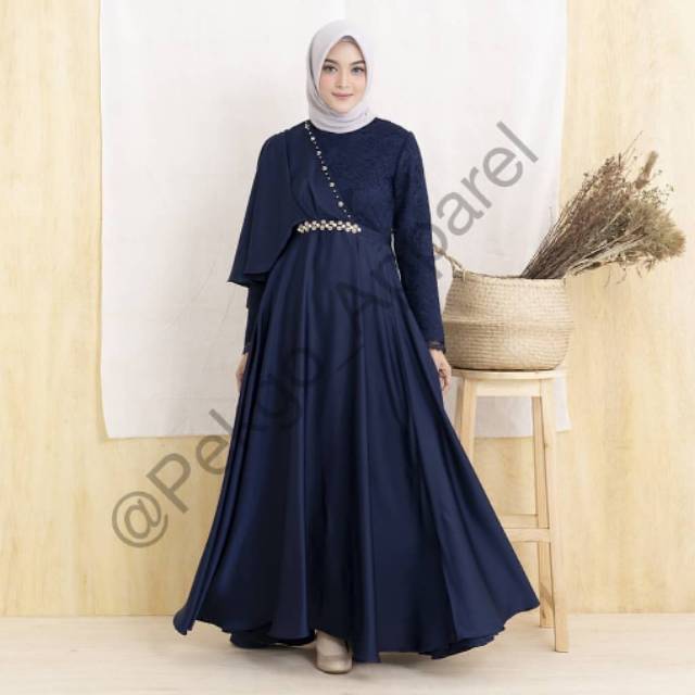 Renzi Dress Pekgo "MAROON"