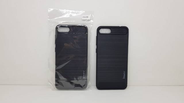 iPaky Carbon Zenfone 4 Selfie Lite 5.2 inchi Slim Fit Carbon Asus ZB520KL Soft Case ANTI MELAR